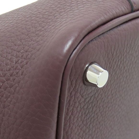 Hermes Picotin Lock PM Eclat Silver Hardware Handbag Taurillon Women - Picture 14 of 15